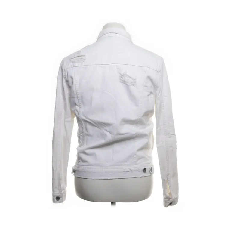 Veste en jean (Blanc) de Zara Man - Angle 2