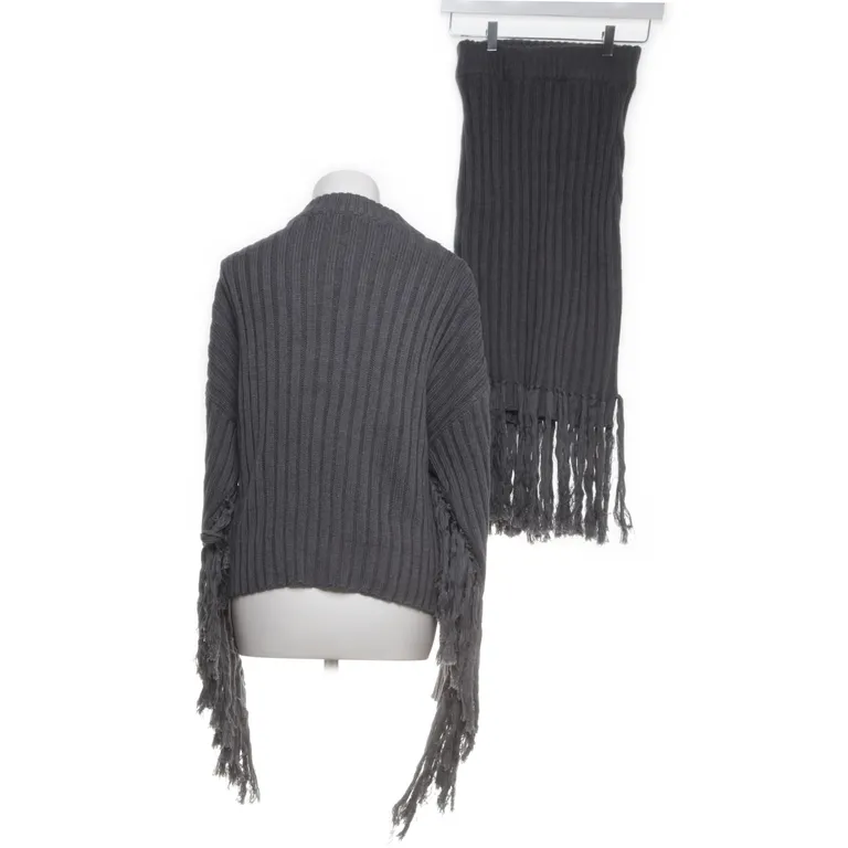 Set (Grå) från Gina Tricot Bomull, Akryl - Vinkel 2