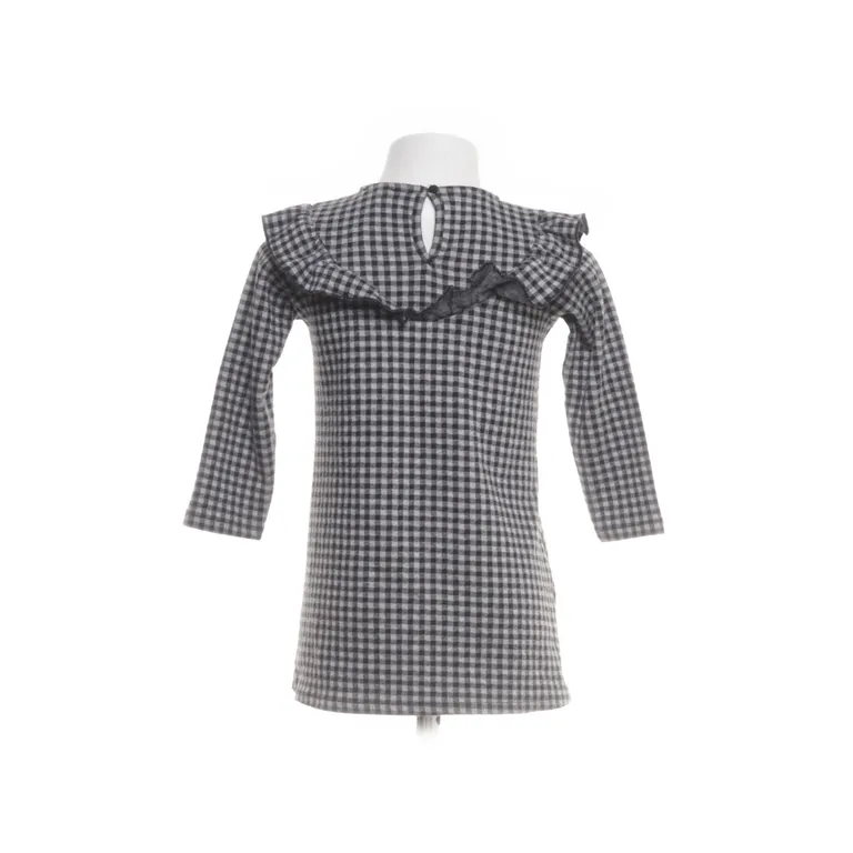 Klänning (Svart, Vit) från Mango Elastan, Polyester, Viskos - Vinkel 2