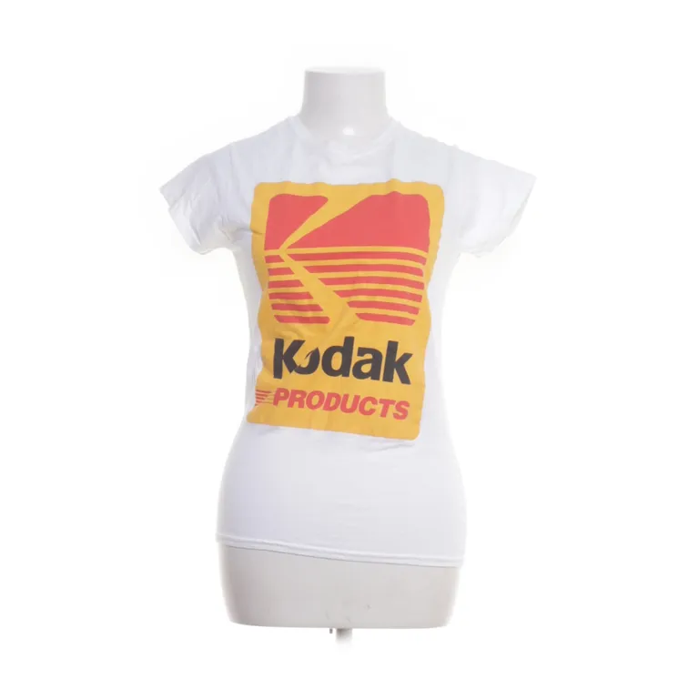 T-shirt (Vit, Flerfärgad) från Kodak Bomull