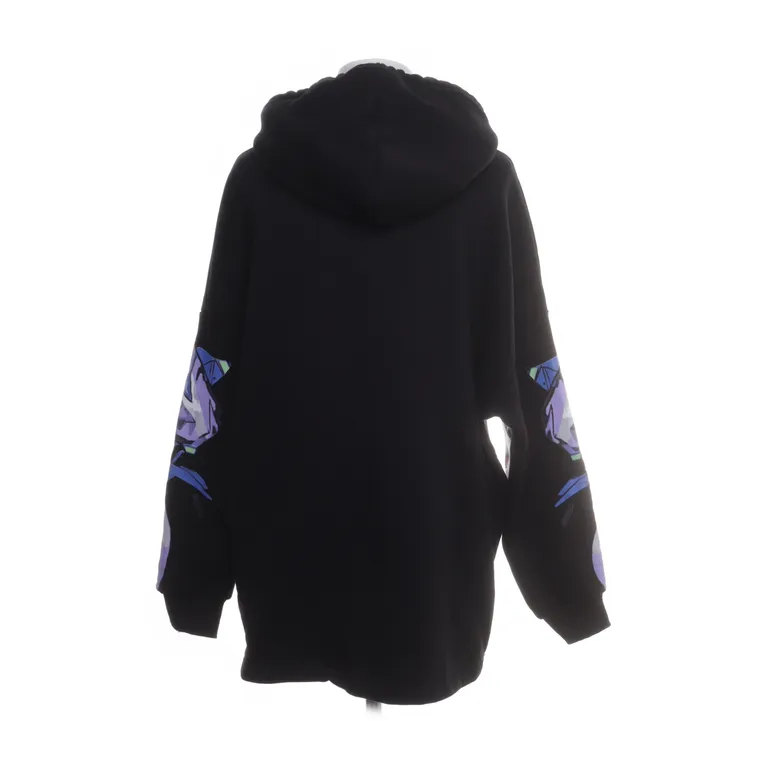 Sweat à capuche (Noir, Multicolore) de Bershka x Billie Eilish Coton, Polyester - Angle 2