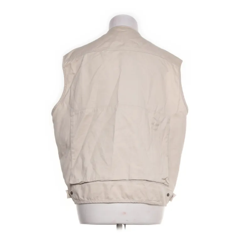 Väst (Beige) från Biltema Bomull - Vinkel 2