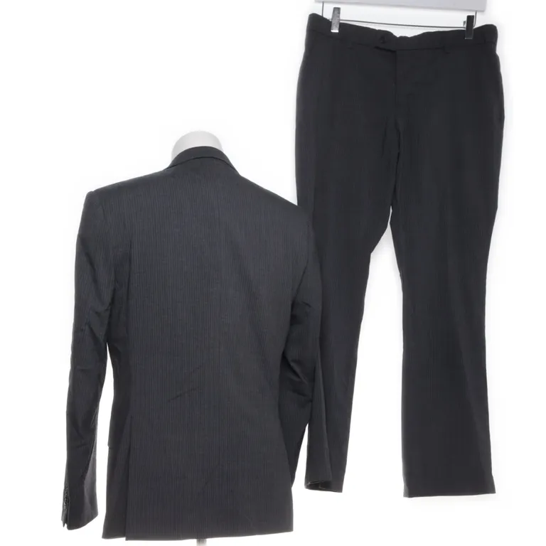 Kostym (Grå) från Bläck Polyester, Elastan - Vinkel 2