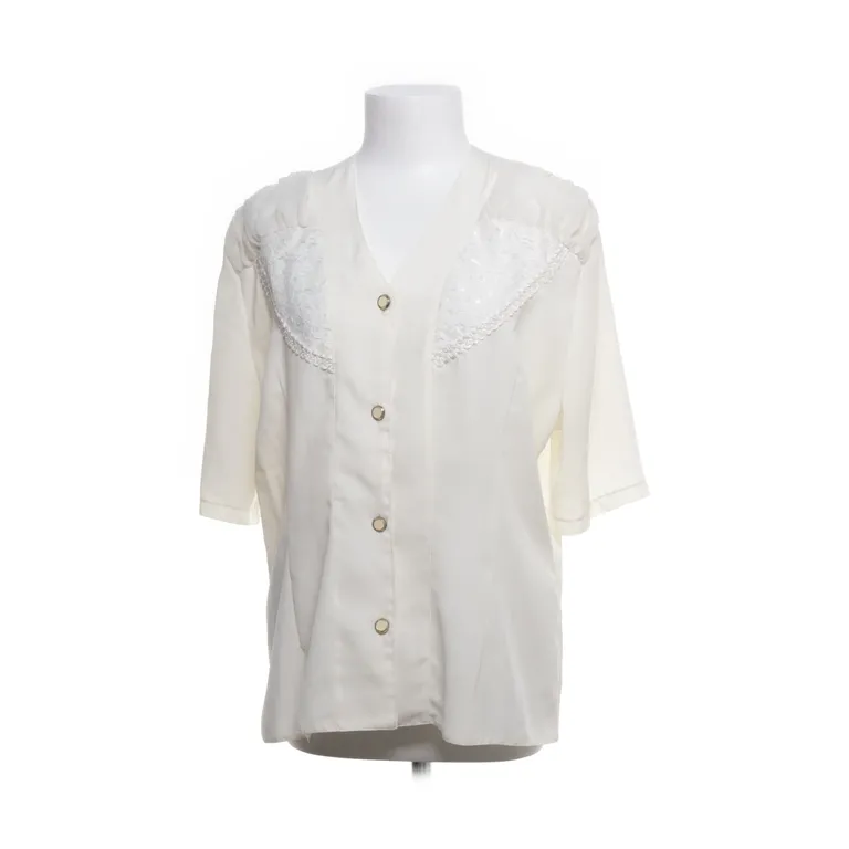 Blus (Benvit) från Canda Polyester