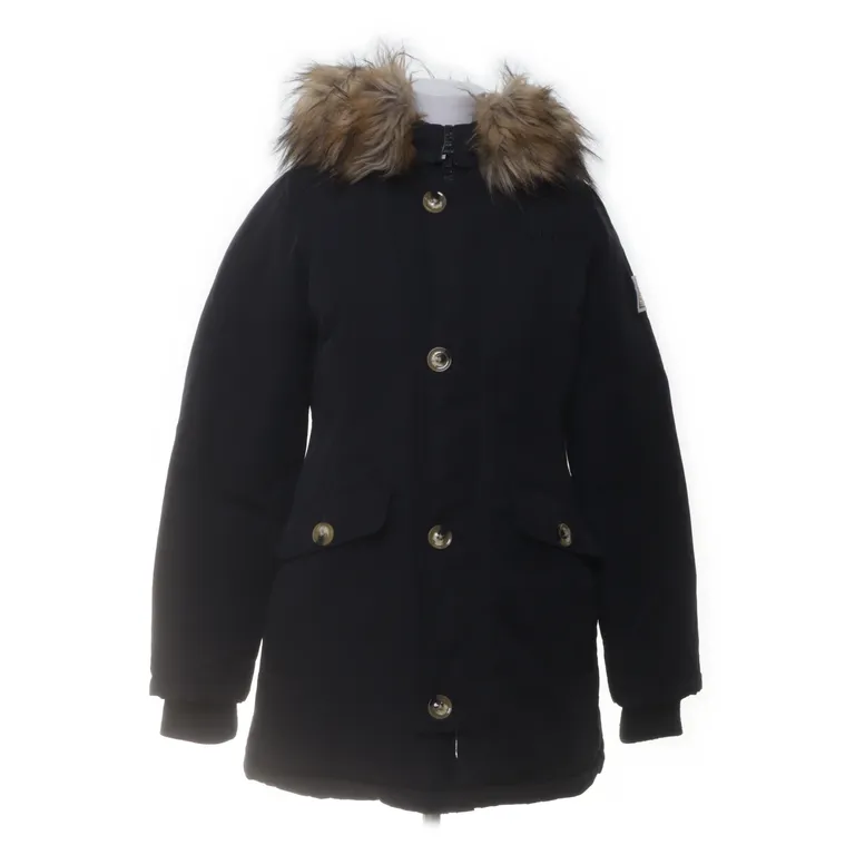 Vinterjacka (Svart) från Svea Bomull, Nylon, Dun, Päls