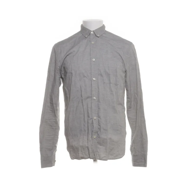 Buttondown-skjorta (Grå) från WHYRED Bomull
