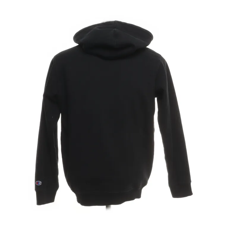 Sweat à capuche (Noir) de Supreme x Champion Coton, Polyester, Élasthane - Angle 2