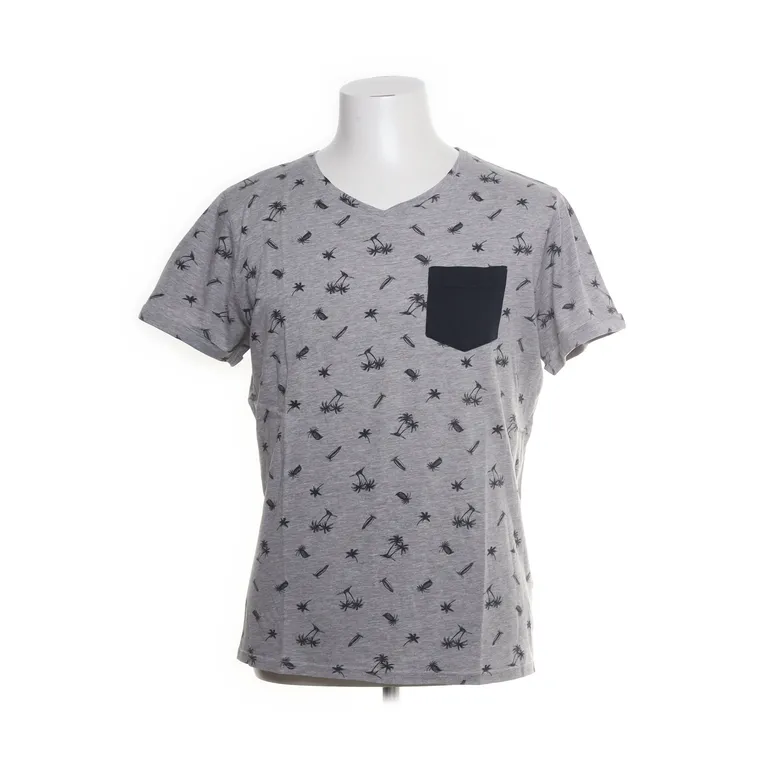 T-shirt (Grå) från Livergy Viskos, Bomull