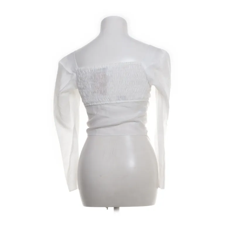 Crop top (Vit) från Topshop Lyocell, Polyester - Vinkel 2