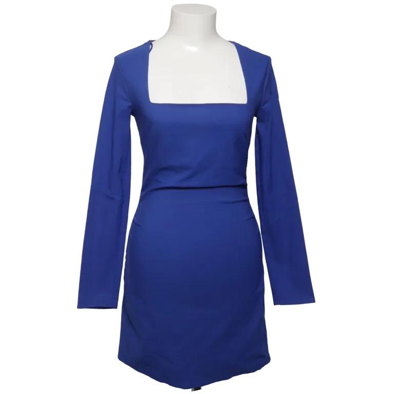 bershka dress blue Bershka GINGHAM MINI - Dnevna obleka