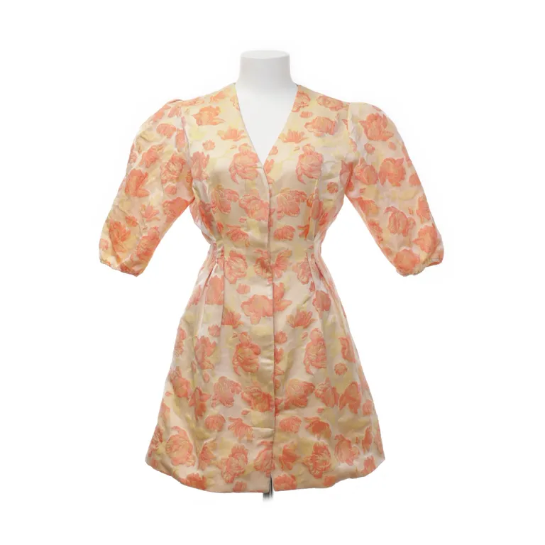 Klänning (Orange, Flerfärgad) från Adoore Polyester