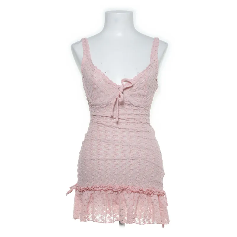 Meskla - Marietta Cropped Lace Mini Drtess Kleid - XS