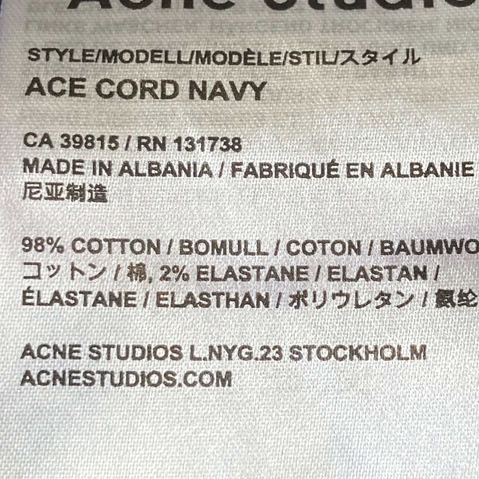 Acne Studios - bild 4