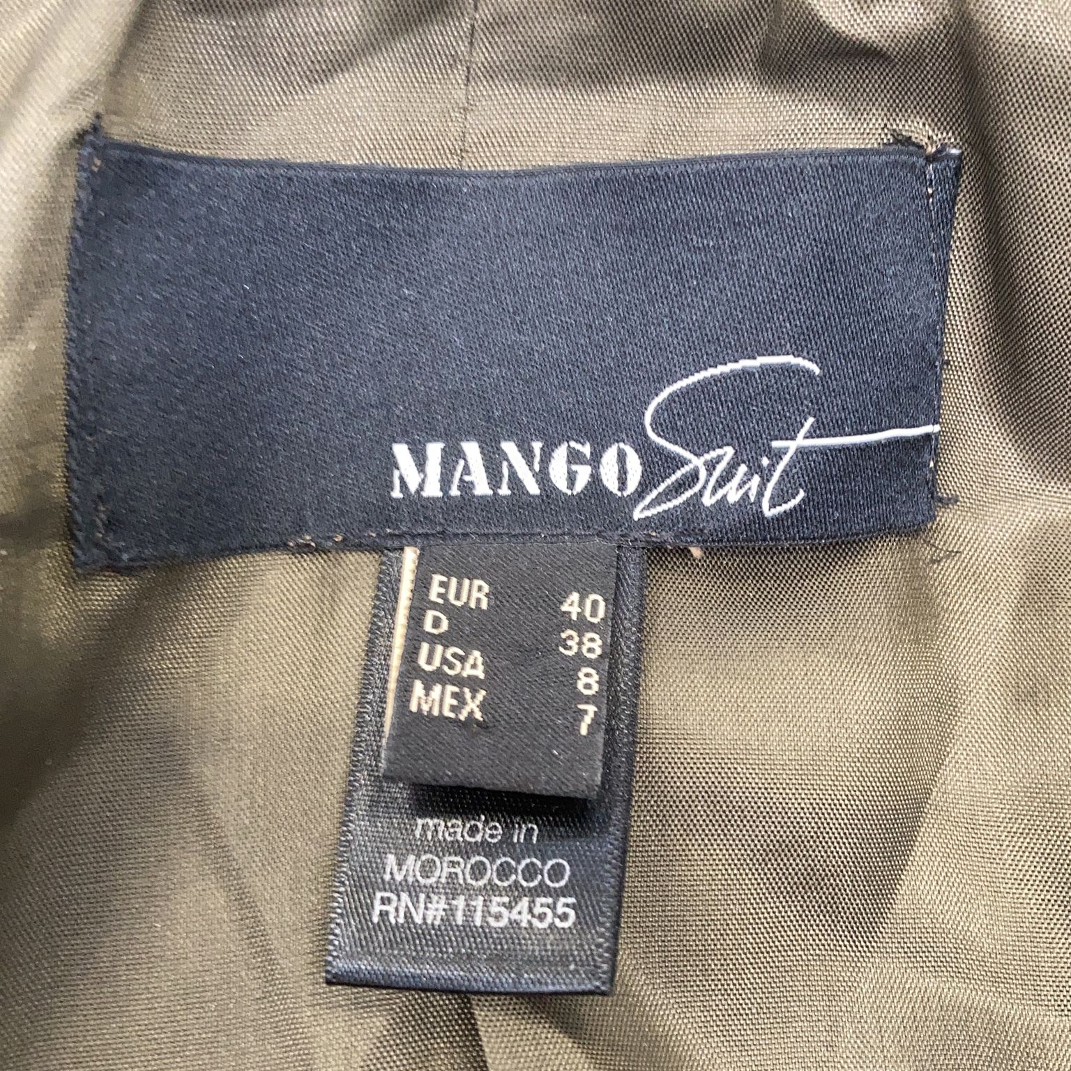 Mango Suit