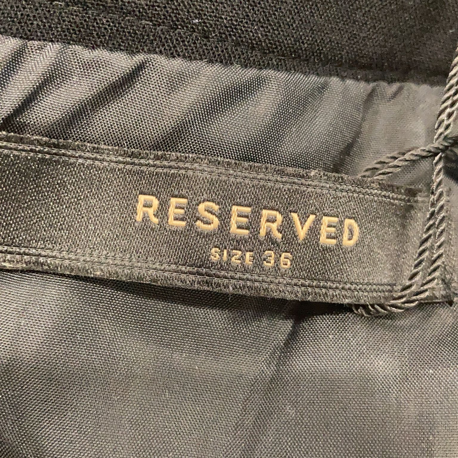 Reserved