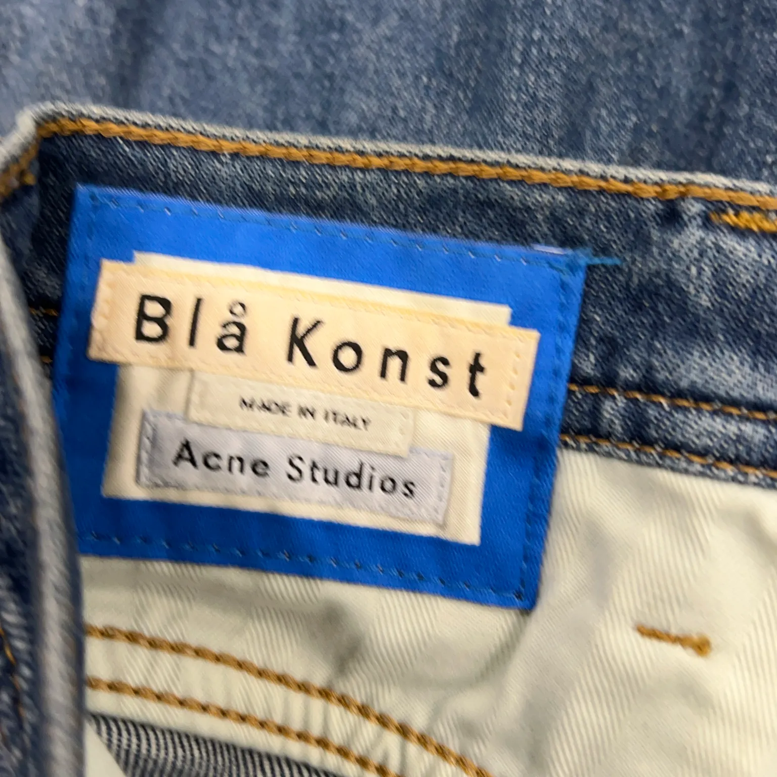 Acne Studios Blå Konst - bild 3