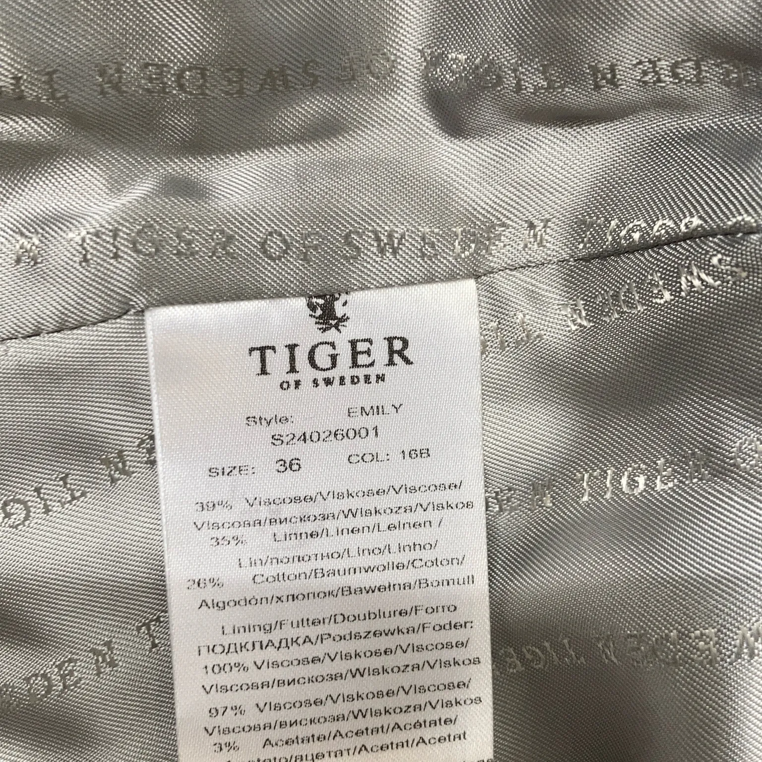 Tiger of Sweden - bild 3