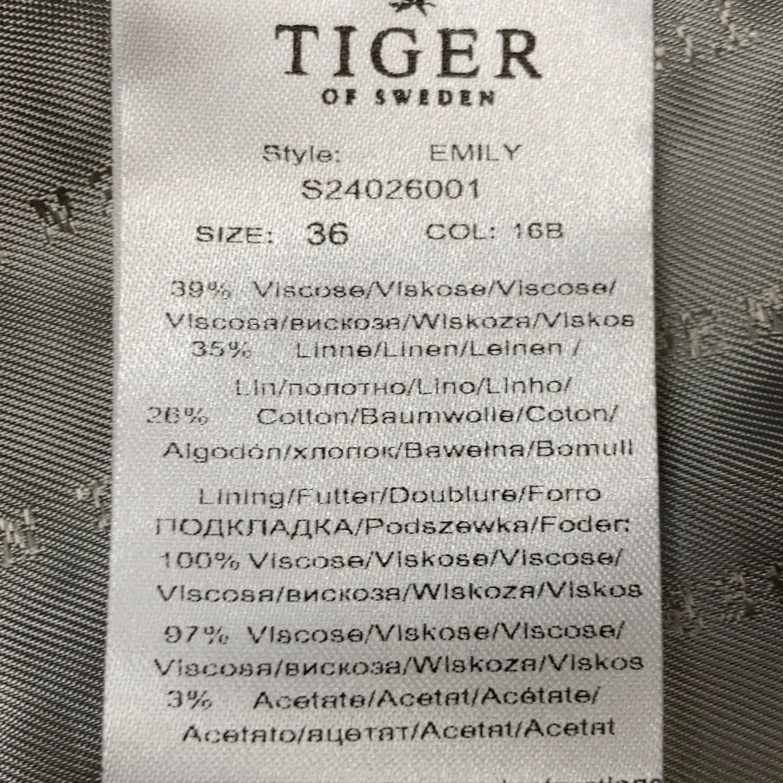 Tiger of Sweden - bild 4