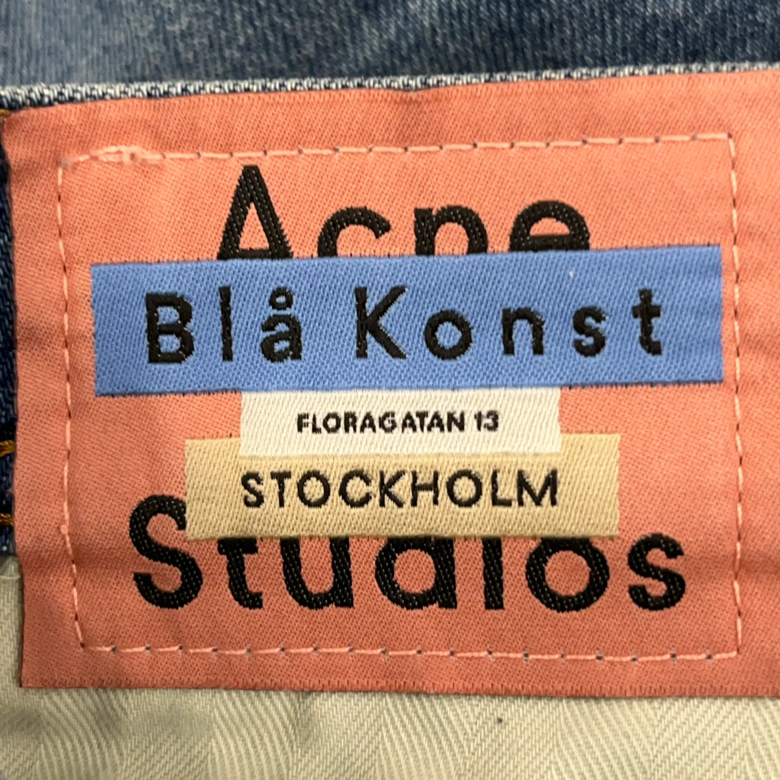 Acne Studios Blå Konst - bild 3