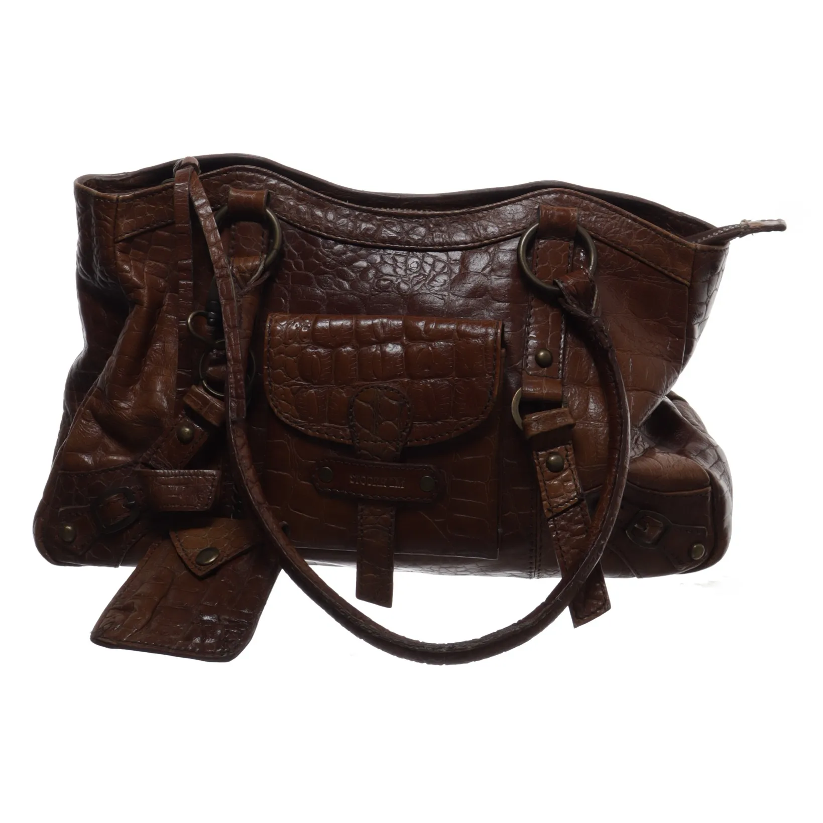 STOCKH LM - Umhängetasche - [Leder, Polyester]