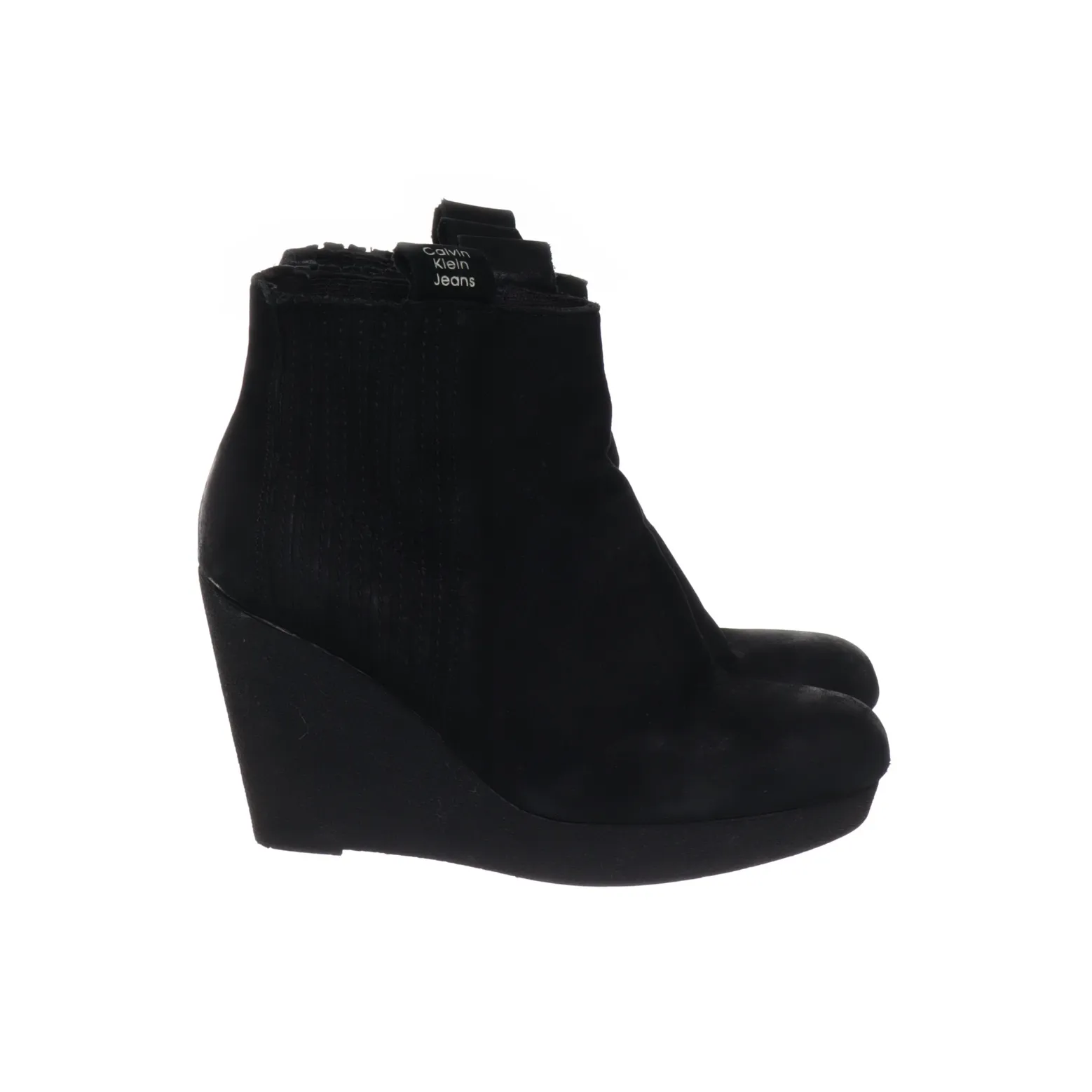 Calvin Klein Jeans - rock, heavy, metal, goth, skull, tiktok, y2k, trending, black, halloween, festival, street, dress, black, party,  Y2k, trending, street, summer, jacket, bomber, style, festival, sport, gym, tiktok, doll, trending,street, dark, party, emo, goth, Hell, skull Keilschuhe - SHOES-EU-36