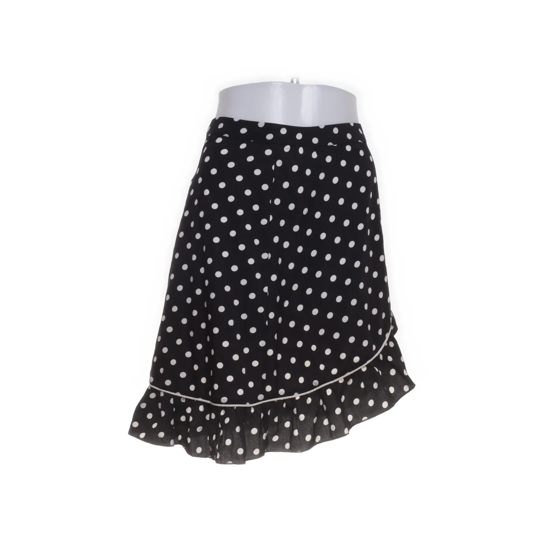NA-KD - Binding Detail Dot Mini Skirt Wickelrock - WMN-EU-36