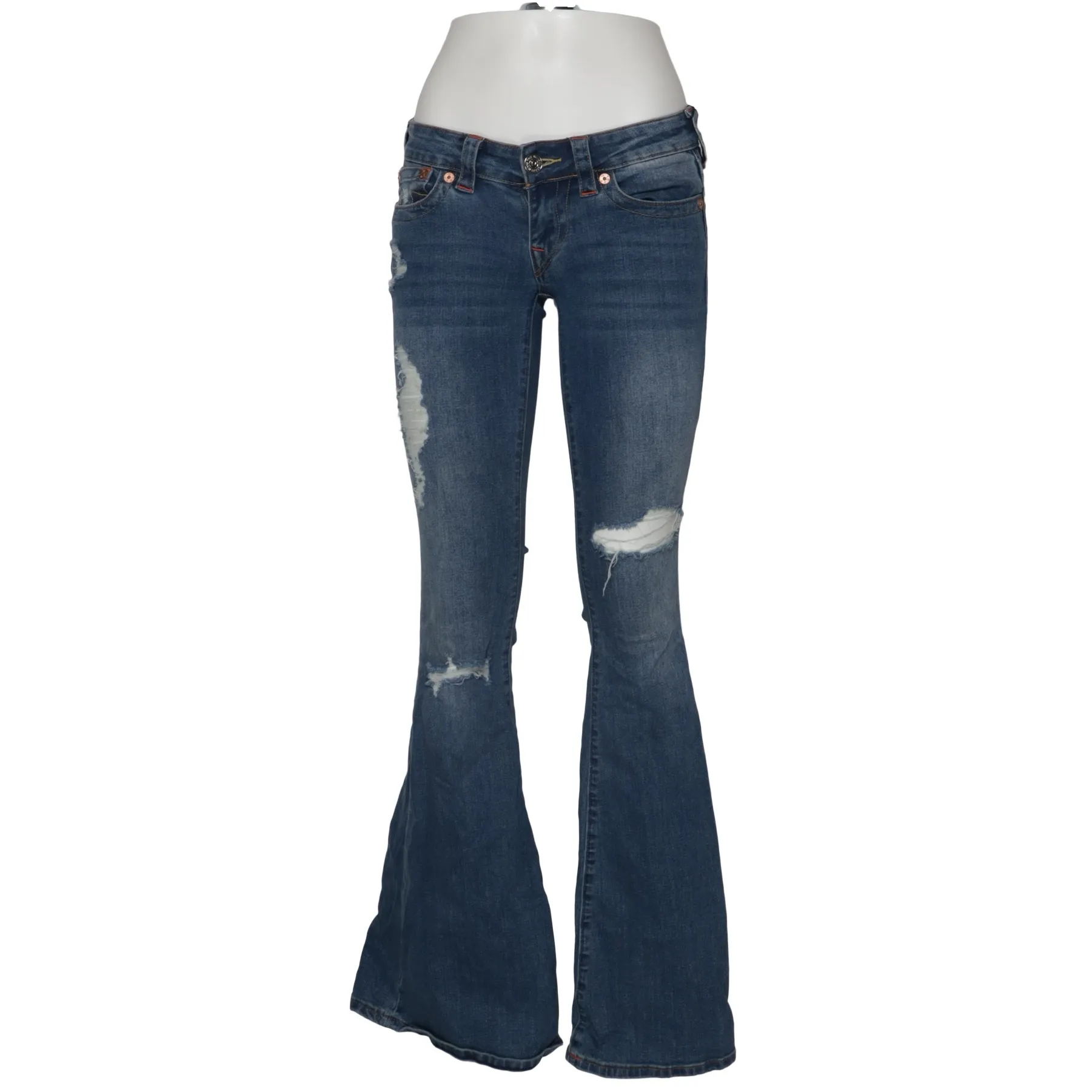 True Religion - CARRIE Low Rise Flare Jeans - PANTS-INCH-24