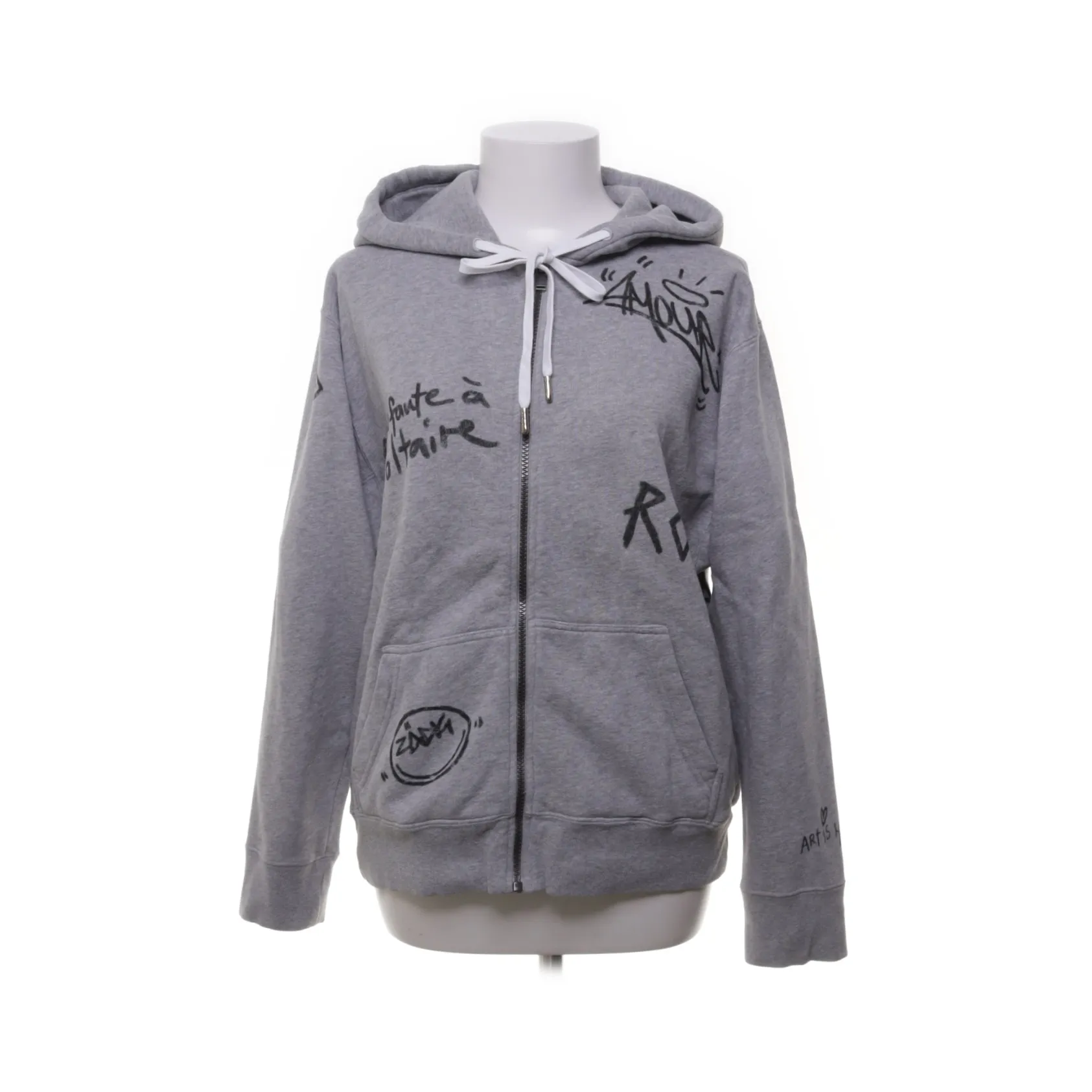 Zadig & Voltaire - SPENCER MANIFESTO Kapuzenpullover - WMN-INT-S