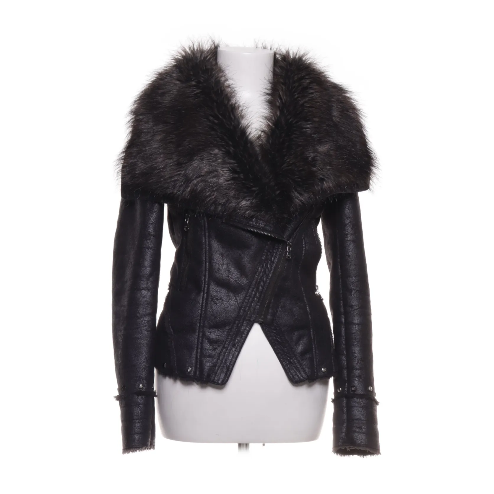Guess - W43L61W4L60N Shearling Jacke - WMN-INT-XS