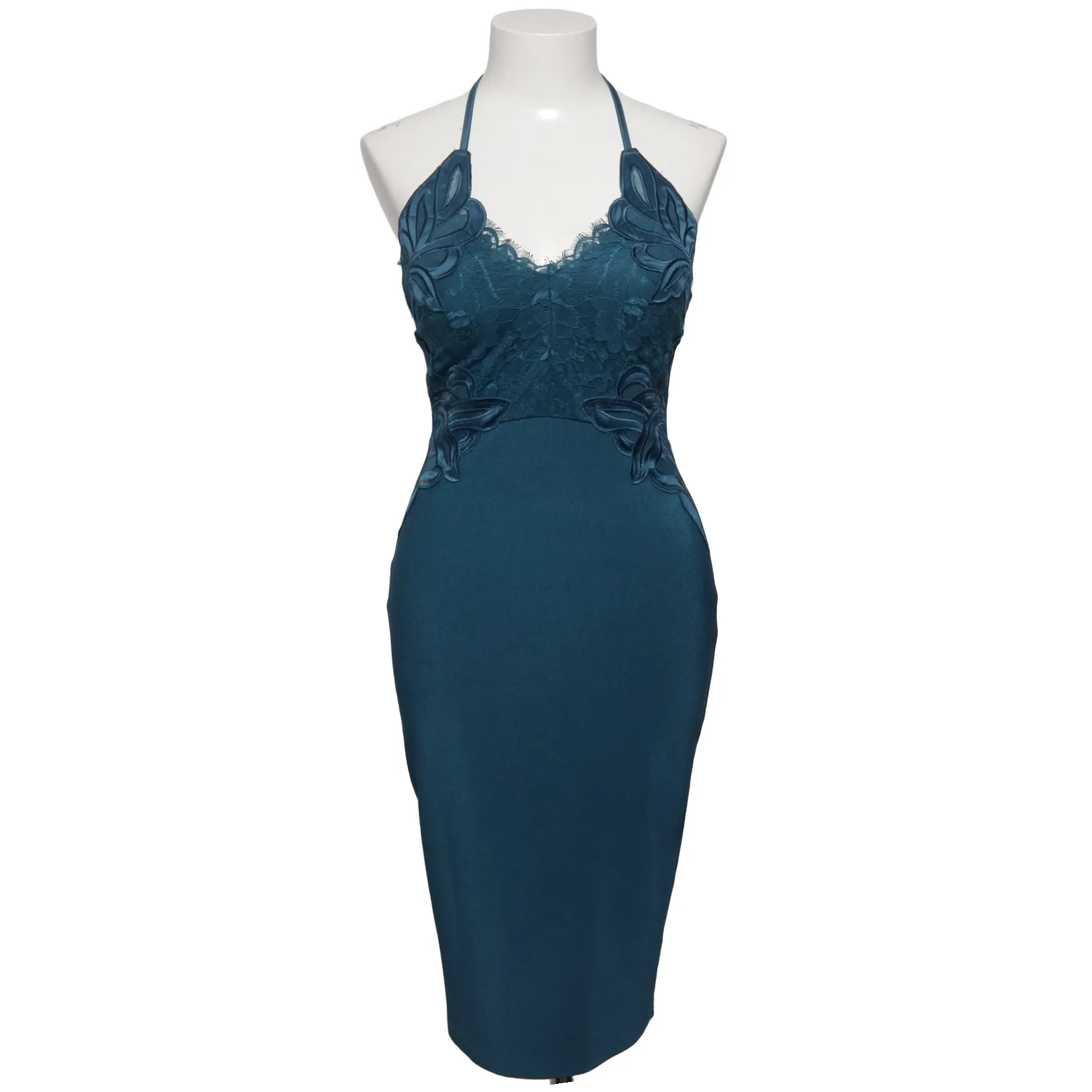knee length dresses for ladies Rent Lipsy Sage Halter Lace Dress