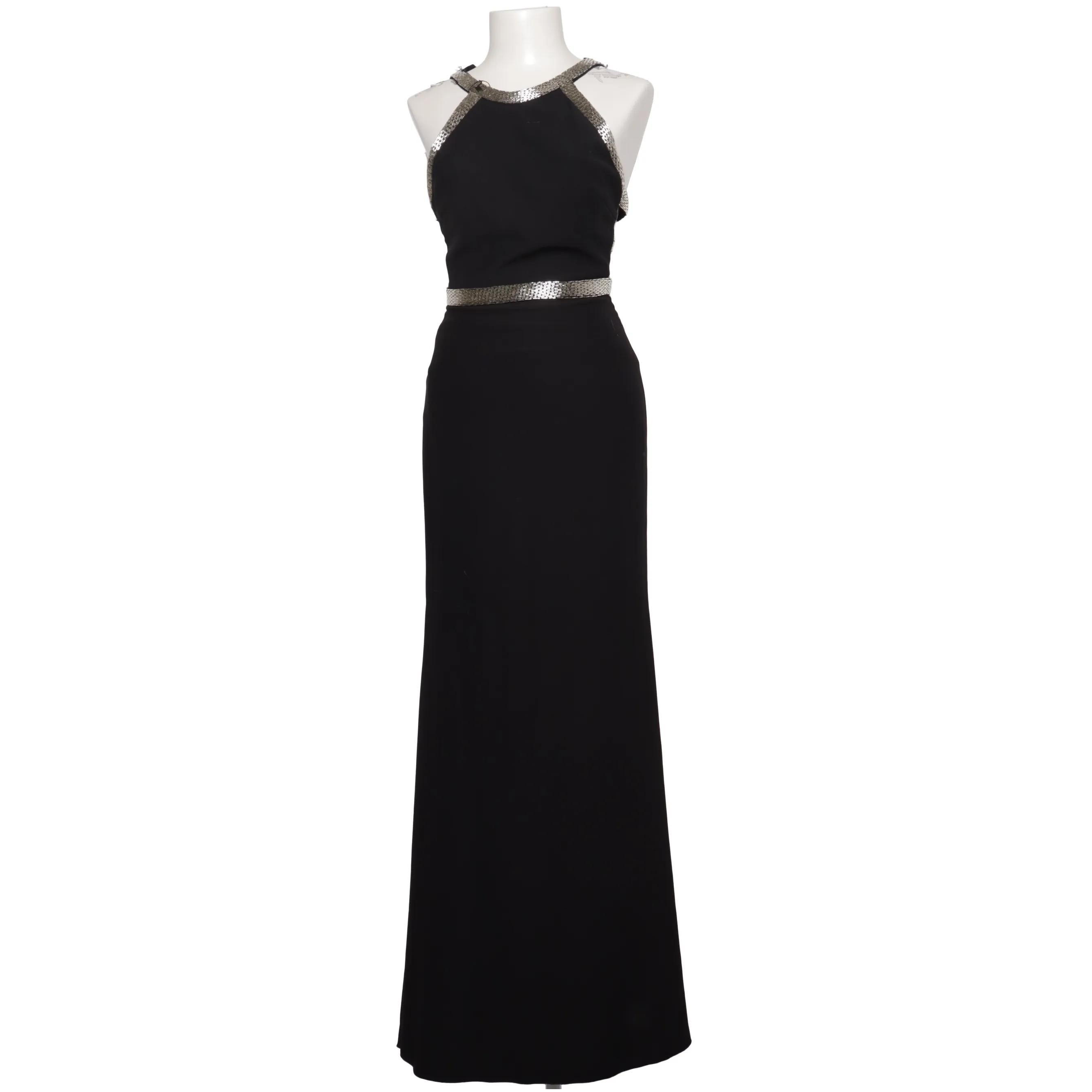 sage floor length dress The Linen V-Neck Maxi Dress