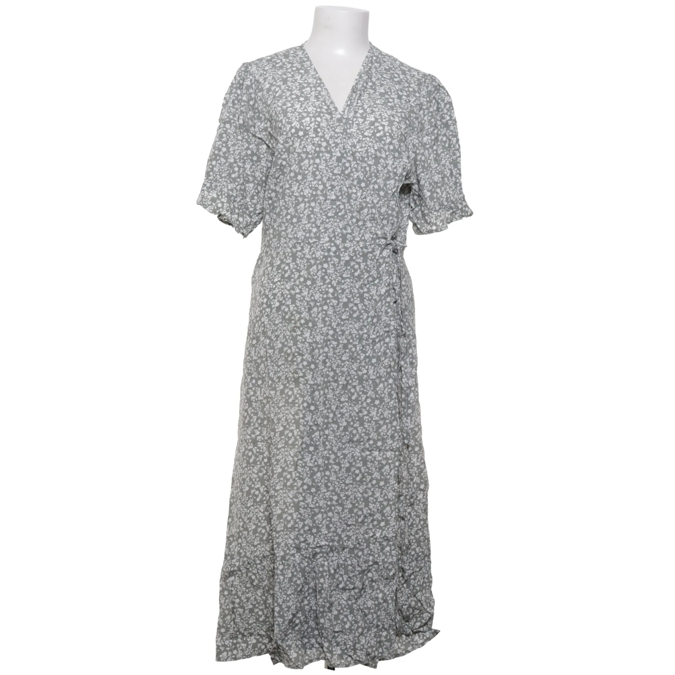 sachin and babi light blue dress Margaret Formal Satin Wrap Midi Dress