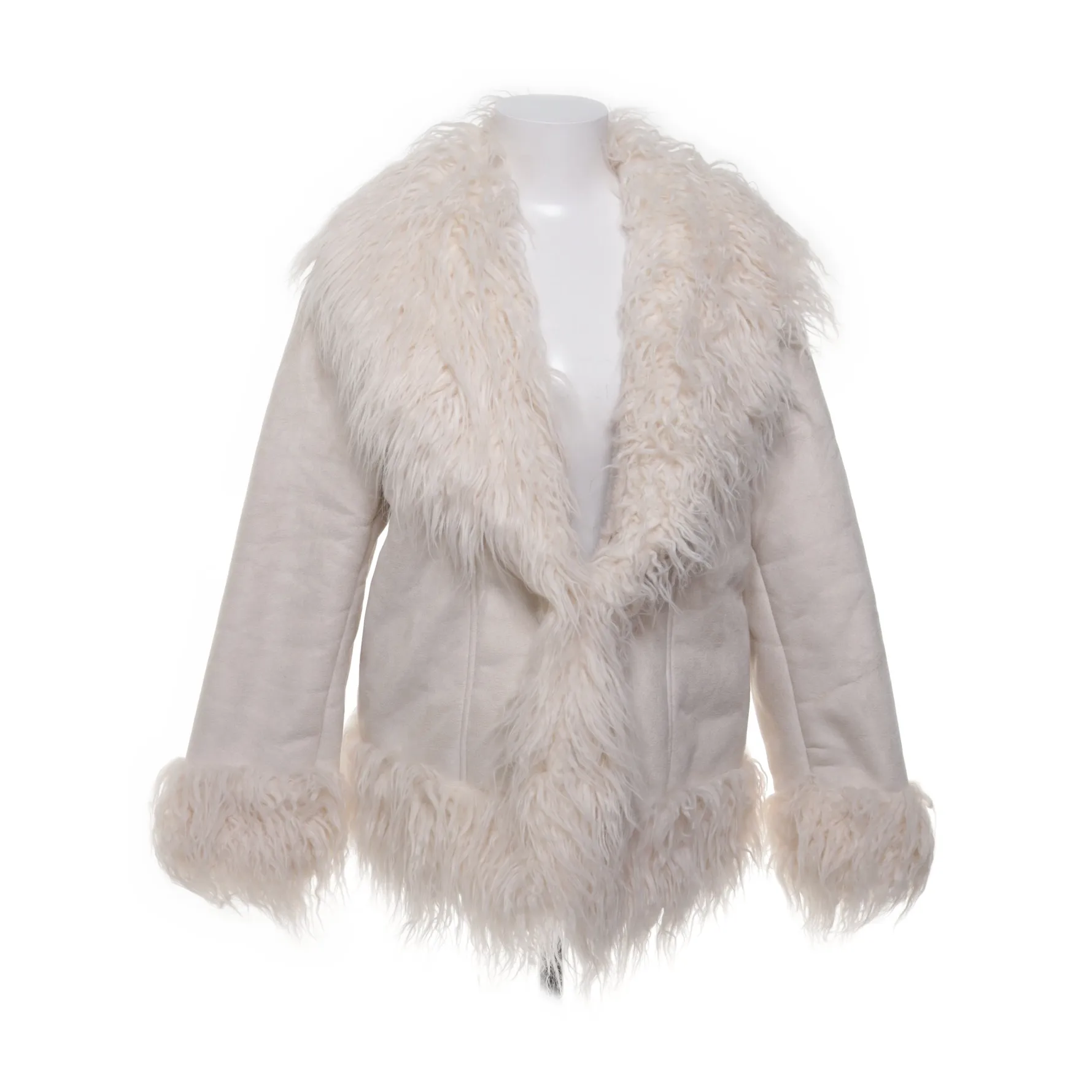 Boohoo - Shearling Jacke - WMN-EU-40