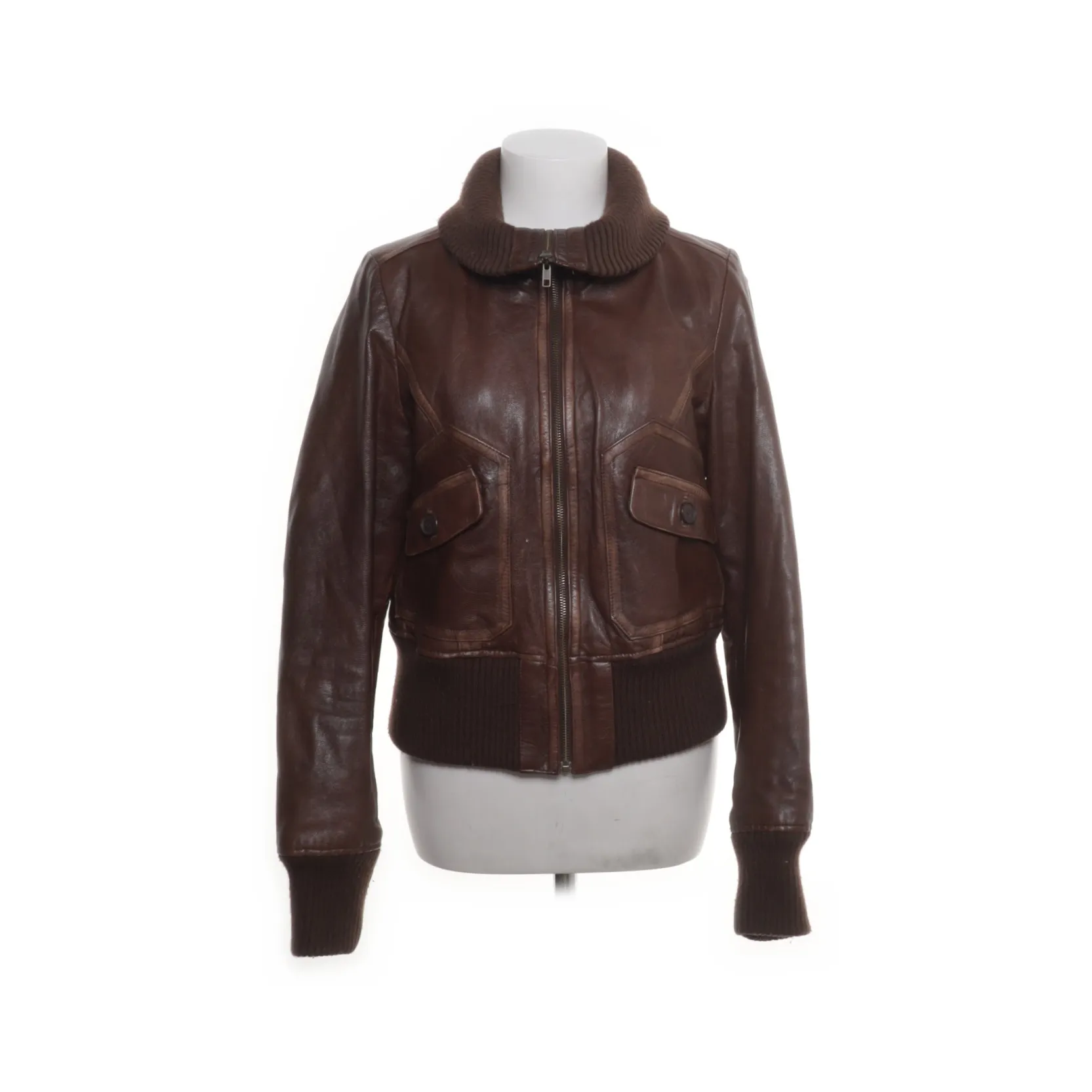 H&M - Lederjacke - WMN-EU-38