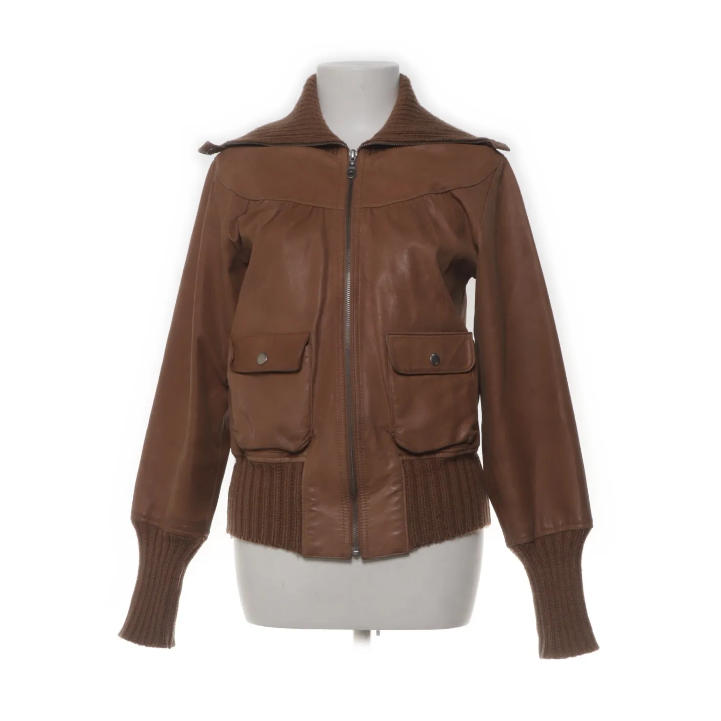 Kaffe - Lederjacke - WMN-INT-M