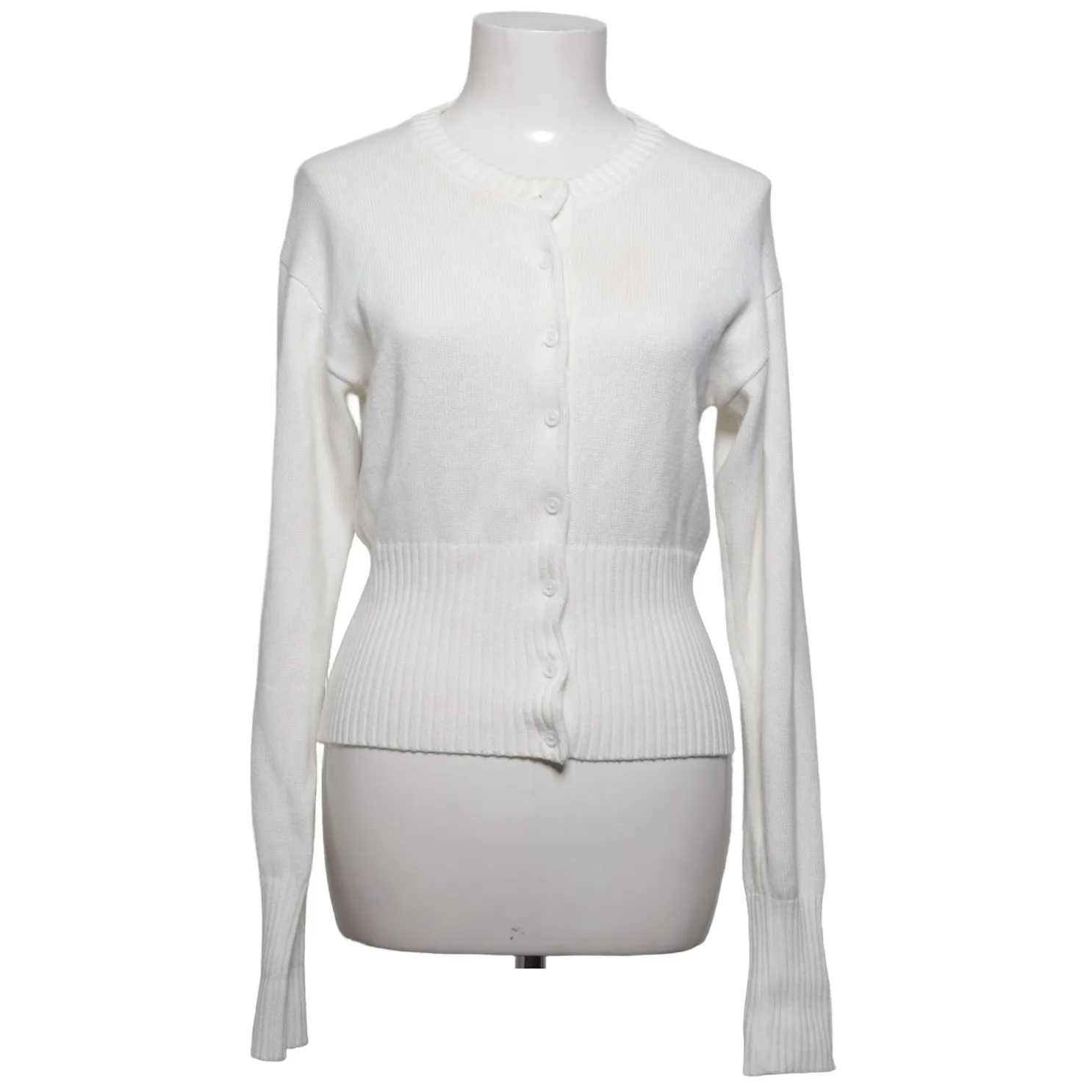 Nelly - Tight Rib Knit Cardigan Strickjacke - WMN-INT-S