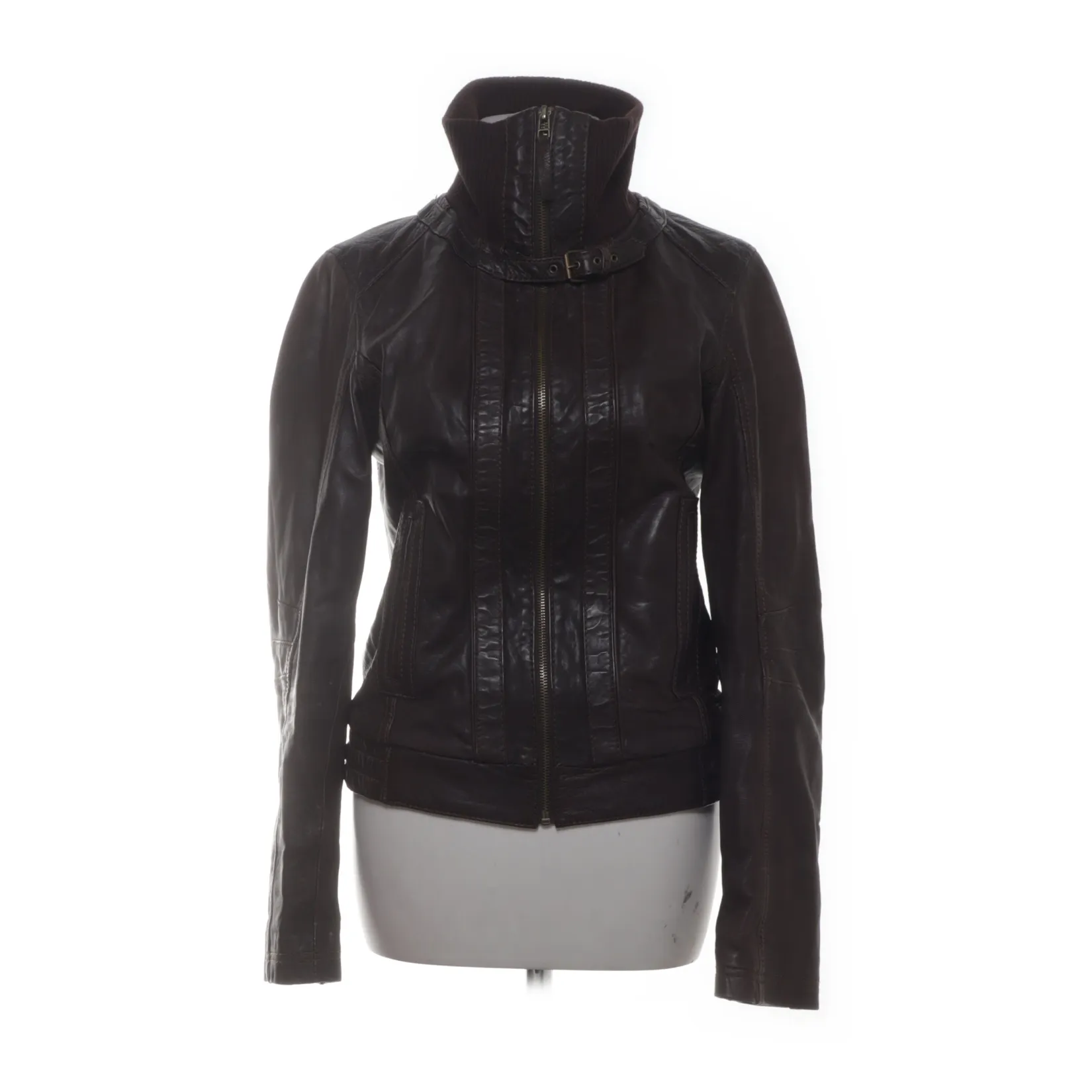 Stradivarius - Lederjacke - WMN-INT-M