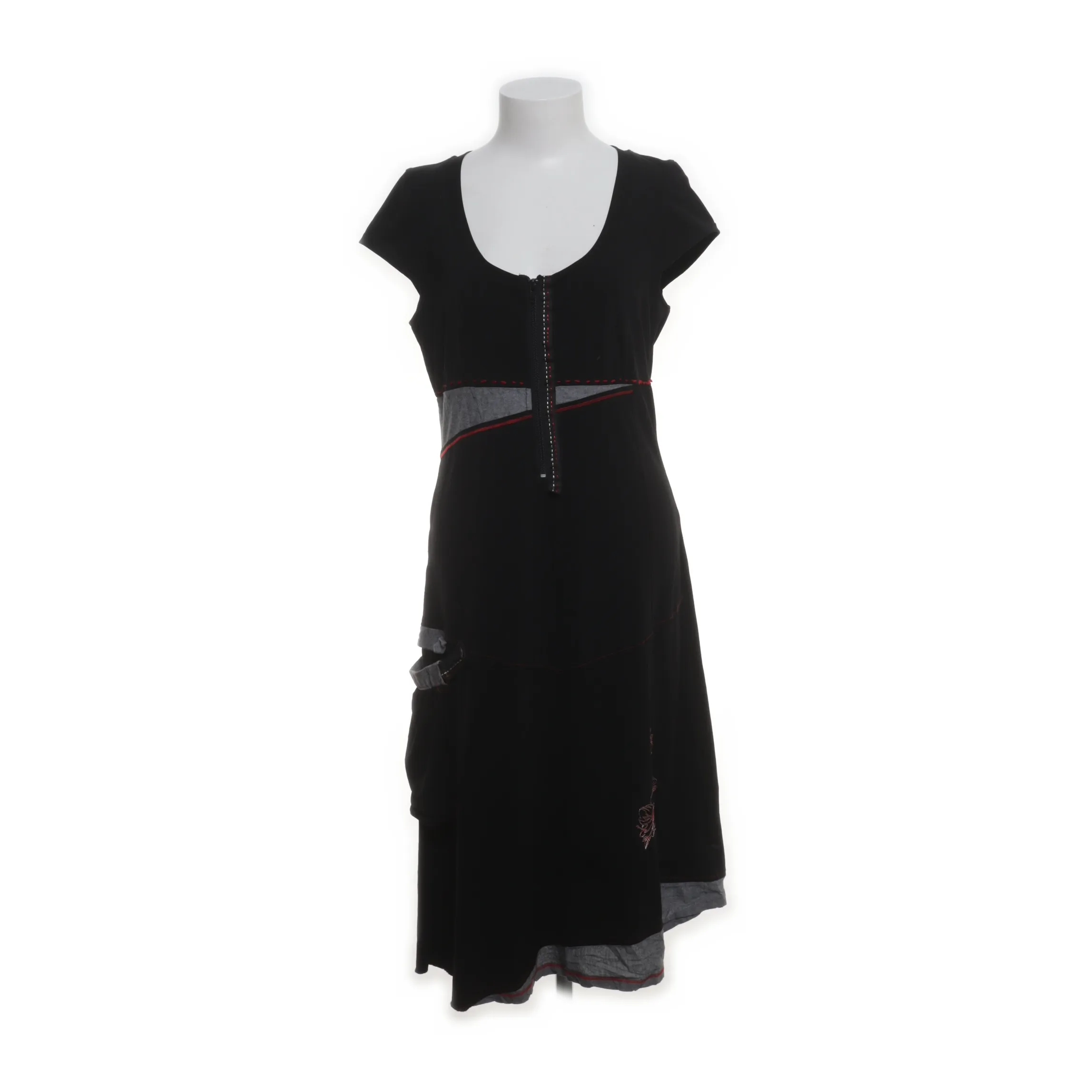Love & Love - Asymmetrie individuell, besonders. Weichelastisch. Goth. Hippie Kleid - WMN-INT-L/XL