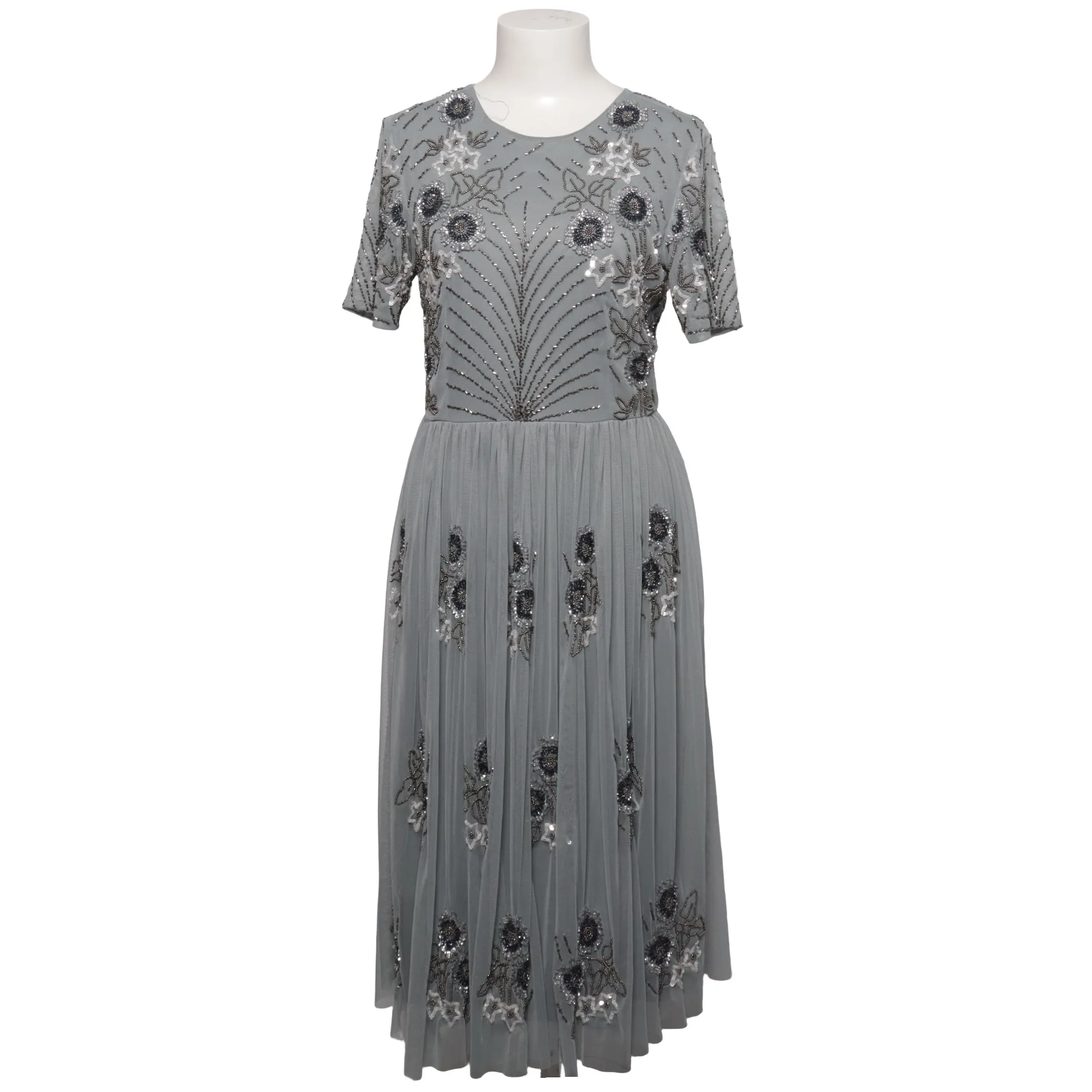 chinese dress ladies Keeva Grey Bridesmaid Maxi Dress main image 0