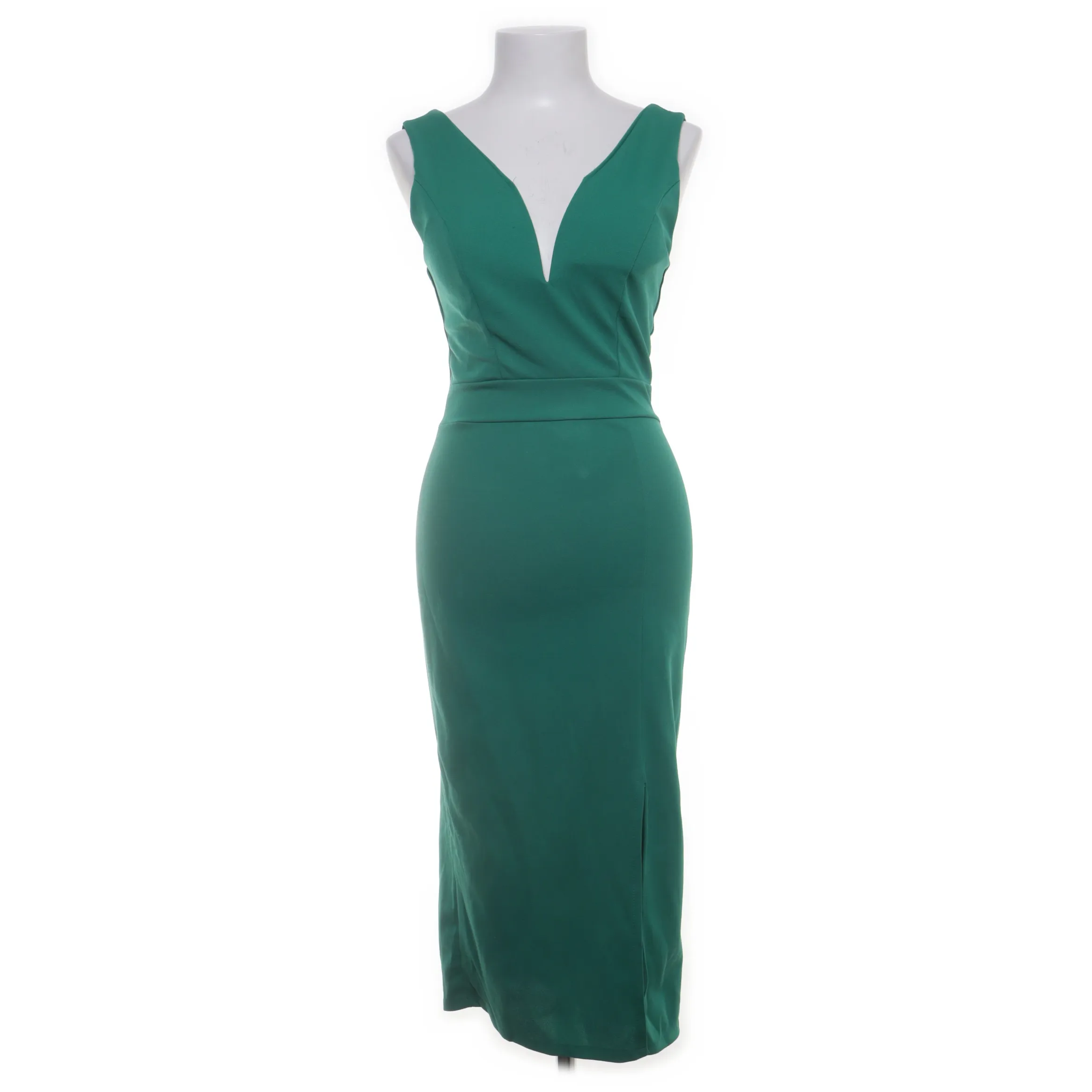 slim fit dress slacks Suncillo Lyra Dress in Sage Green