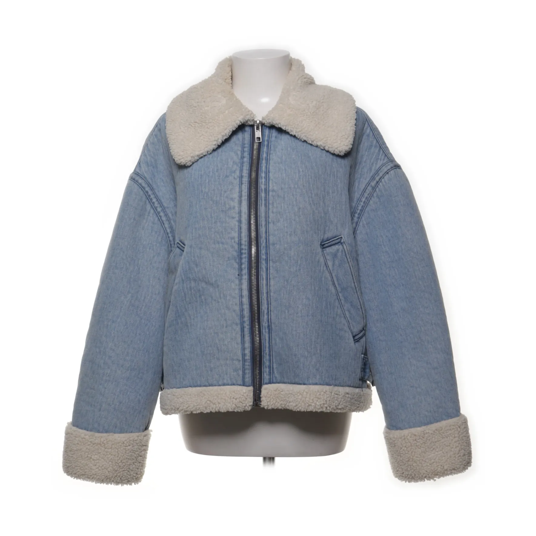 Zara - Gefütterte Jeansjacke - WMN-INT-M