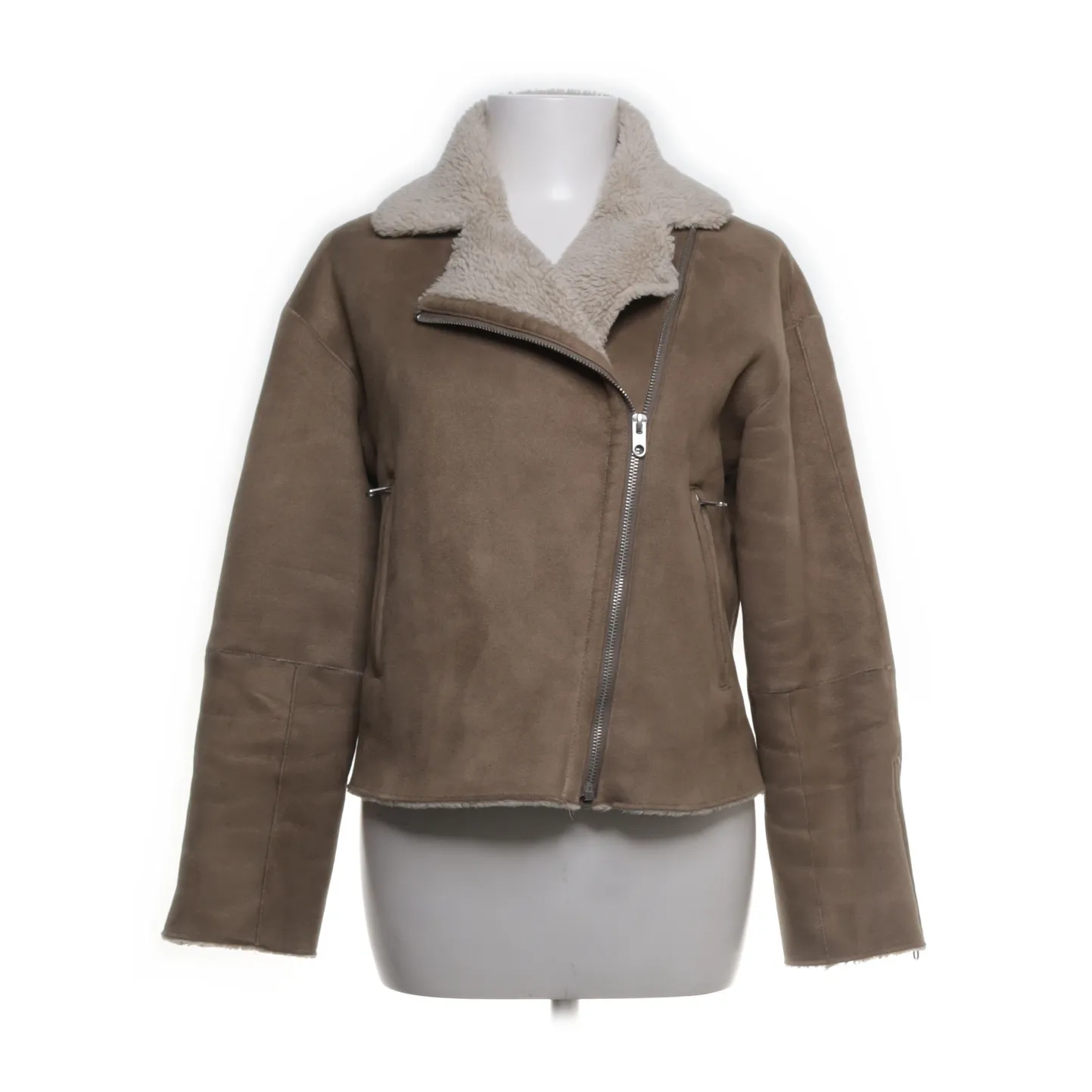 Zara Basic - Shearling Jacke - WMN-INT-S