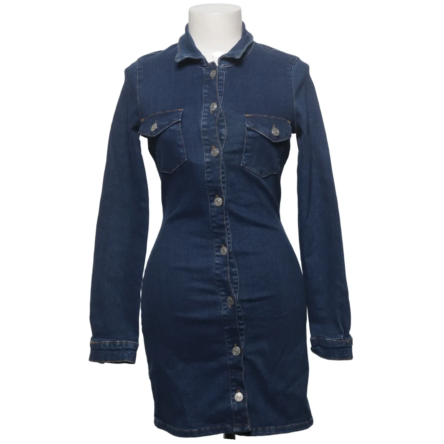 authentic denim dress zara Zara's Biggest Dress Trend of Summer 2018