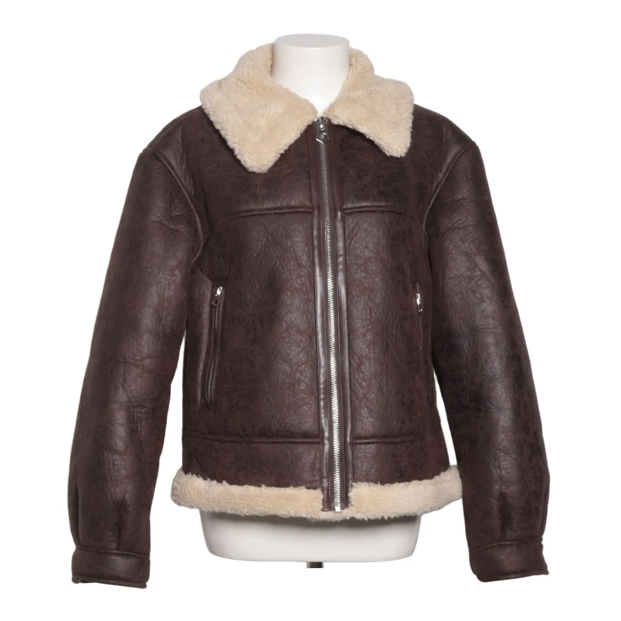 NA-KD - Shearling Jacke - WMN-EU-38