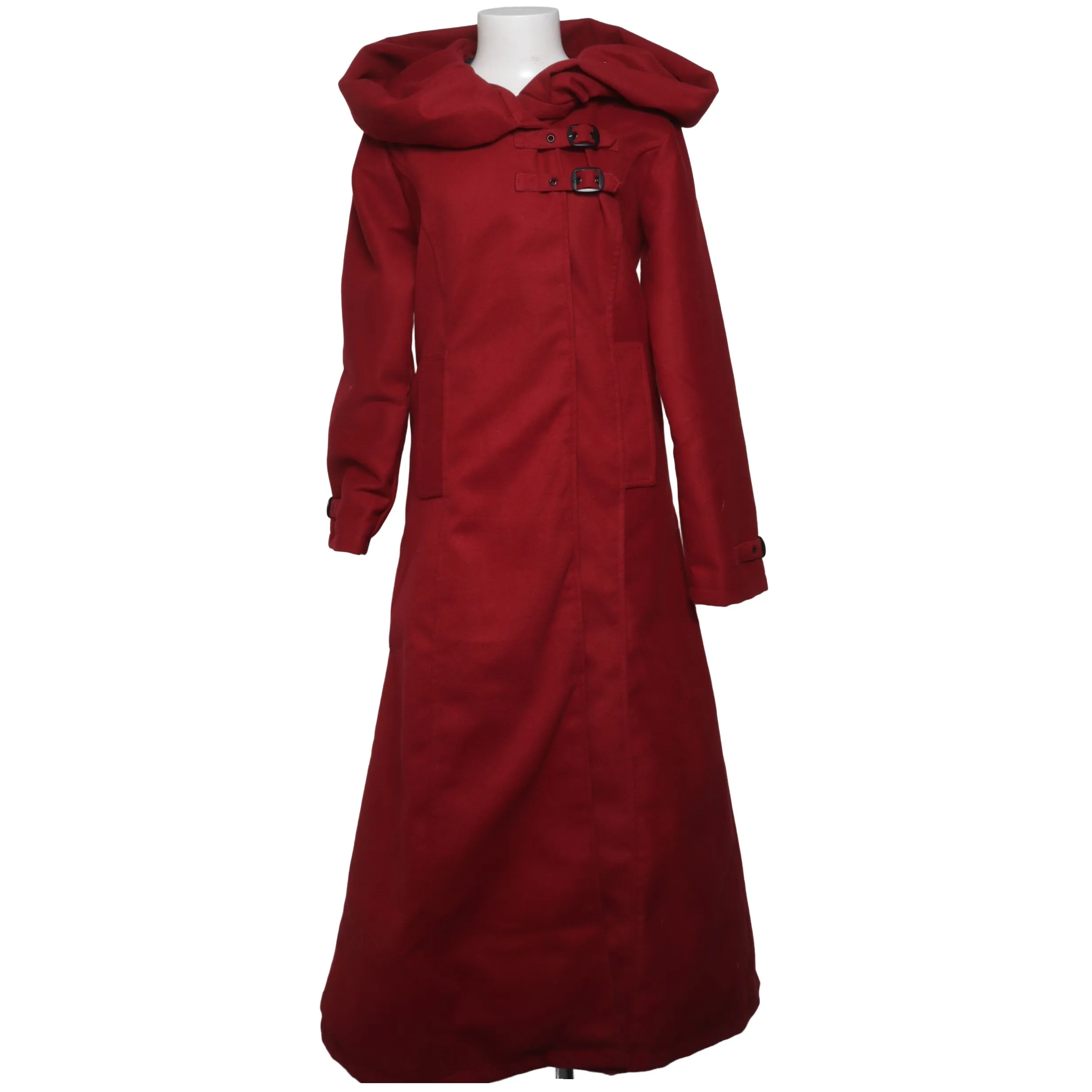 Gothicana By EMP Giacca Con Cappuccio Donna: Nera E Rossa Con Pizzo, Stile Gotico E Romantico, Cotone E Poliestere