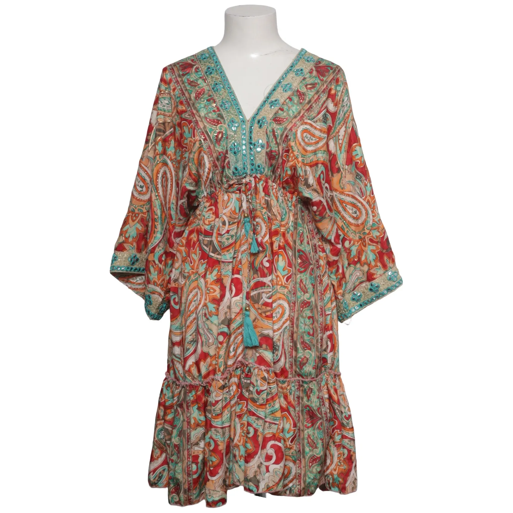 big bull silk dress Big Bull | Dresses | Big Bull Womens Halter Maxi Dressbeach Silk Blend Paisley Print Sz Sm 85