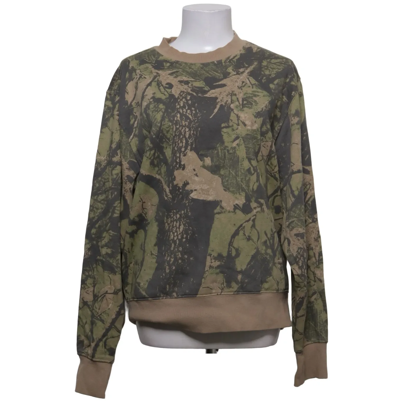 Weekday - Albin Camo Sweatshirt Sweatshirt - WMN-INT-M