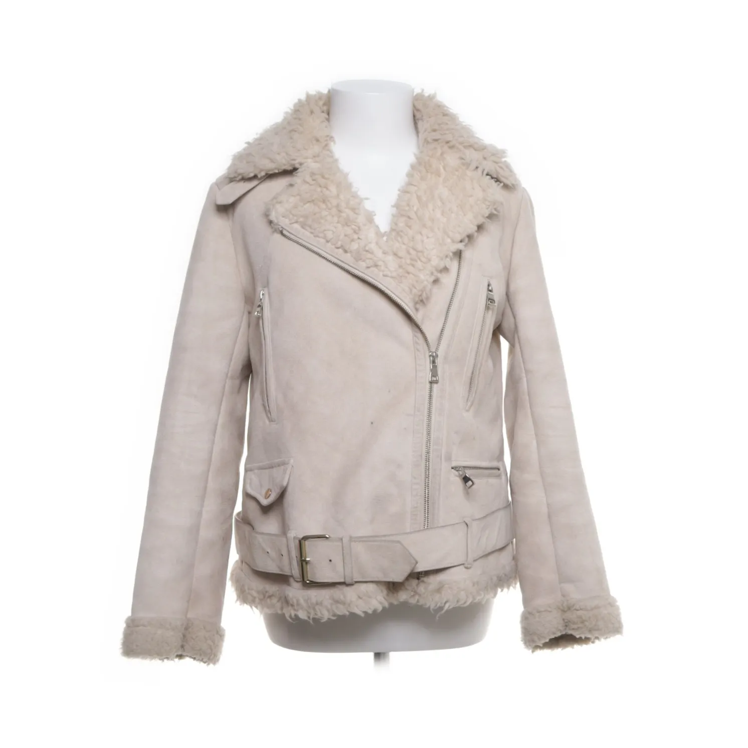 Zara Basic - Shearling Jacke - WMN-INT-M