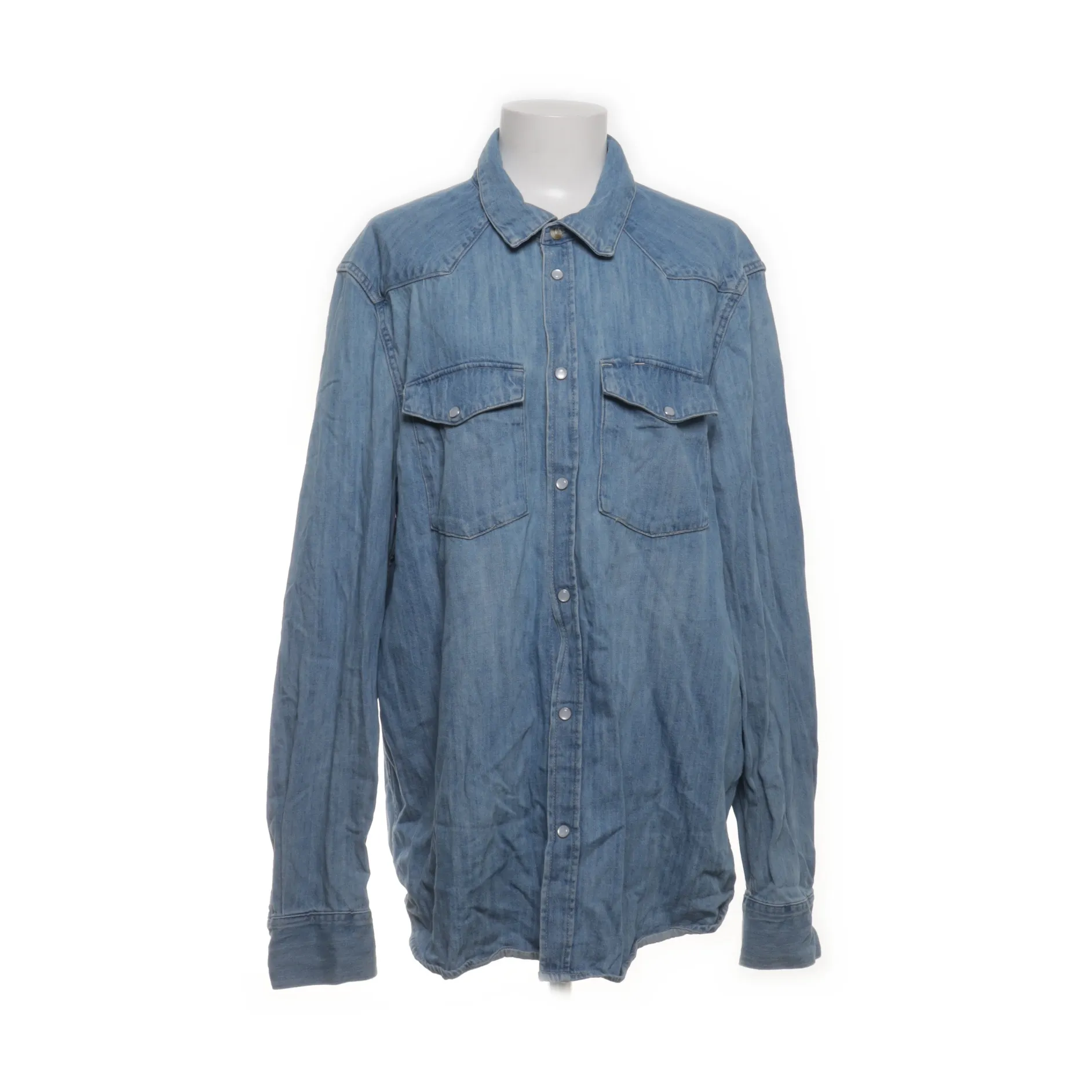 Weekday - Lucky Shirt Rodeo Blue Jeanshemd - WMN-INT-XL