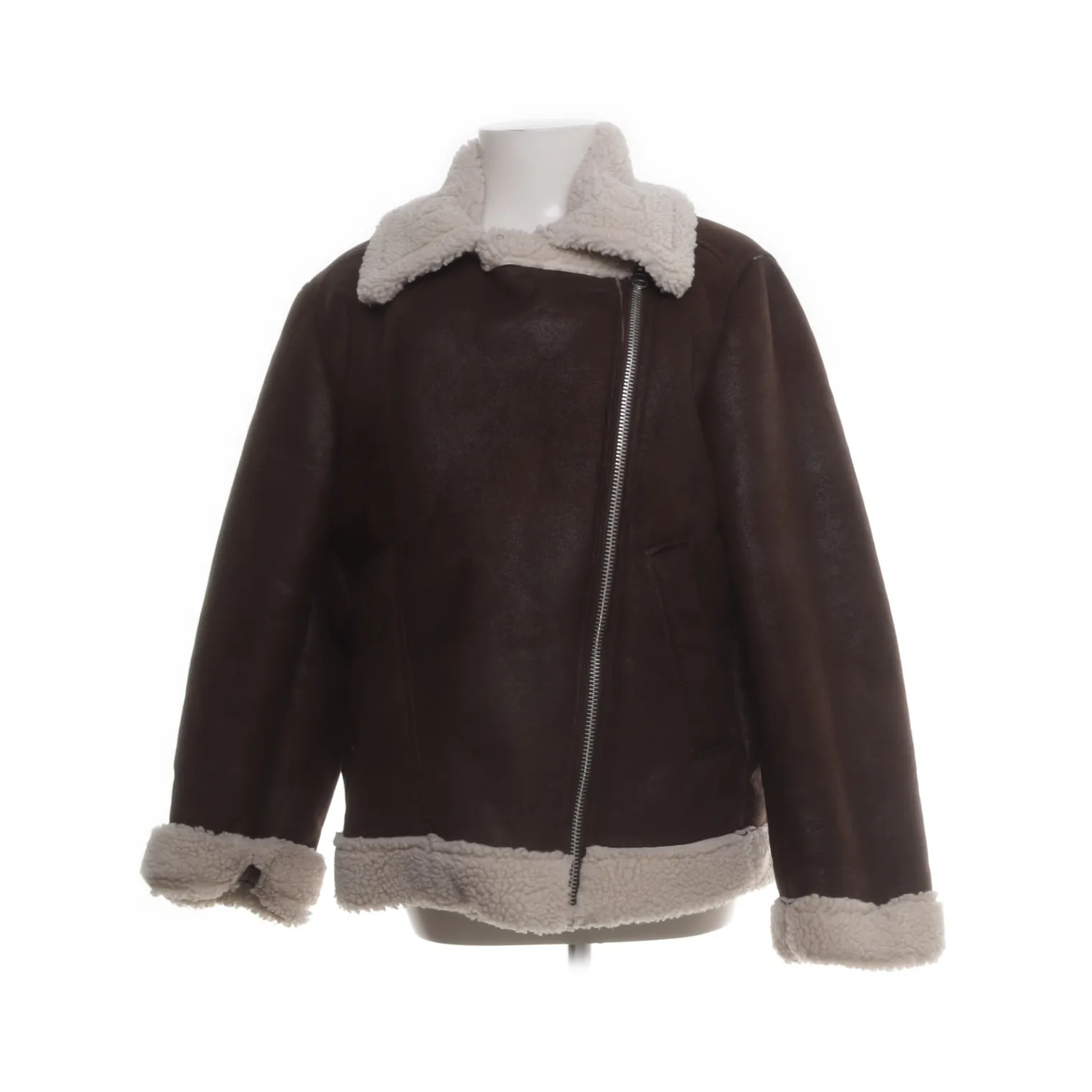H&M - Shearling Jacke - WMN-INT-S